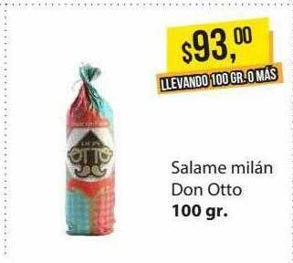 Supermercados Damesco Salame milán don otto oferta