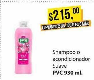 Supermercados Damesco Shampoo o acondicionador suave oferta