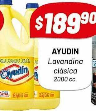Almacor Ayudin lavandina clásica oferta