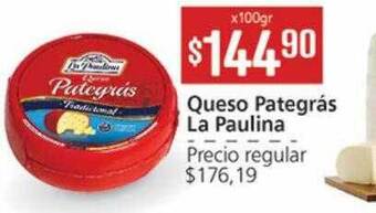 Supermercados Aiello Queso pategrás la paulina oferta