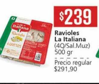 Supermercados Aiello Ravioles la italiana oferta