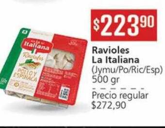 Supermercados Aiello Ravioles la italiana oferta