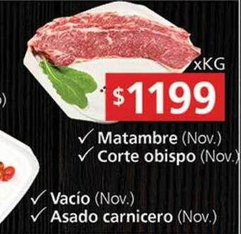 Supermercados Aiello Matambre corte obispo oferta