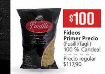 Supermercados Aiello Fideos primer precio oferta