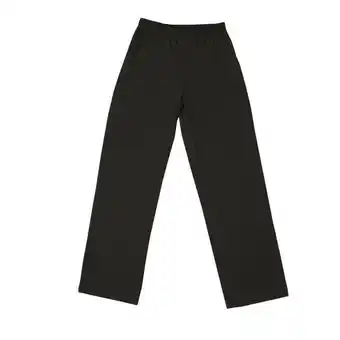 Coto Pantalon mujer palazzo rib black talle xl oferta