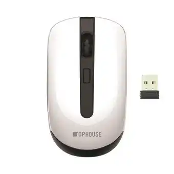 Coto Mouse top house wireless ms989gt blanco oferta