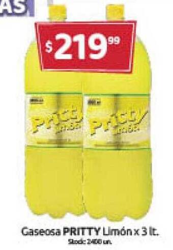 Cordiez Gaseosa pritty limón oferta