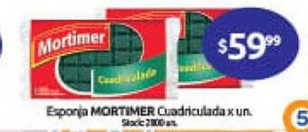 Cordiez Esponja mortimer cuadriculada oferta