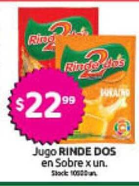 Cordiez Jugo rinde dos en sobre oferta