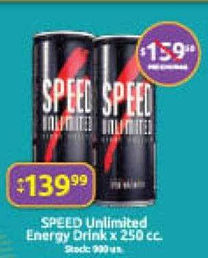 Cordiez Speed unlimited energy drink oferta