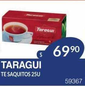 Masivos Taragui te saquitos oferta