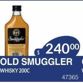 Masivos Old smuggler whisky oferta