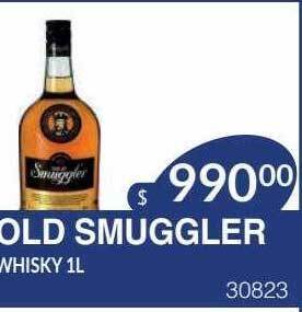 Masivos Old smuggler whisky oferta