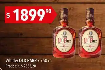 Hergo Whisky Old Parr x750cc oferta