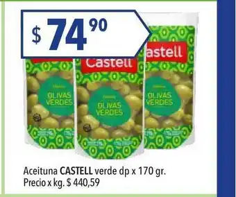 Hergo Aceituna Castell Verde DP x170 gr oferta
