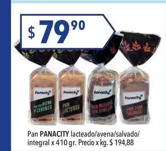 Hergo Pan Panacity Lacteado-Avena-Salvado- Integral x410 gr oferta