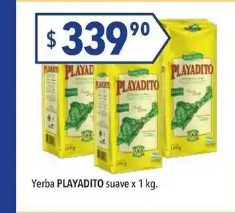 Yerba Playadito Suave x1 kg