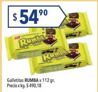 Galletitas Rumba x112 gr