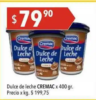 Hergo Dulce De Leche Cremac x400 gr oferta