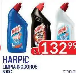 Masivos Harpic Limpia Inodoros 500 c oferta