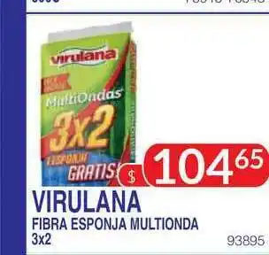 Masivos Virulana Fibra Esponja Multionda 3x2 oferta
