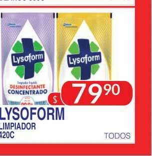 Masivos Lysoform Limpiador 420 c oferta