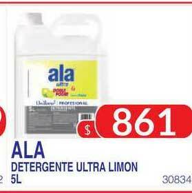 Masivos Ala Detergente Ultra Limon 5L oferta