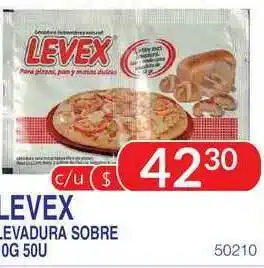 Masivos Levex Levadura Sobre 50 u oferta