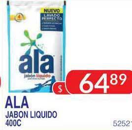 Masivos Ala Jabon Liquido 400C oferta