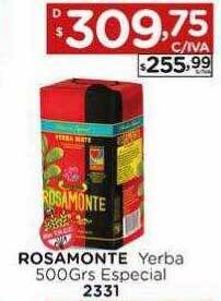 Rosamonte yerba