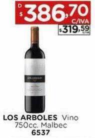Hipermay Los arboles vino oferta