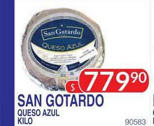 Masivos San Gotardo Queso Azul oferta