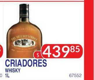 Masivos Criadores Whisky 1L oferta