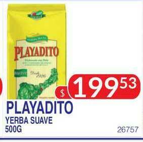 Masivos Playadito Yerba Suave 500 g oferta
