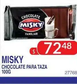 Masivos Misky Chocolate Para Taza 100 g oferta