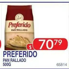 Masivos Preferido Pan Rallado 500 g oferta