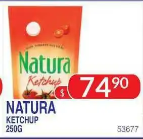 Masivos Natura Ketchup 250 g oferta