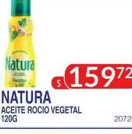 Masivos Natura Aceite Rocio Vegetal 120 g oferta