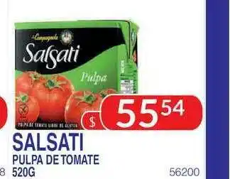 Masivos Salsati Pulpa De Tomate 520 g oferta