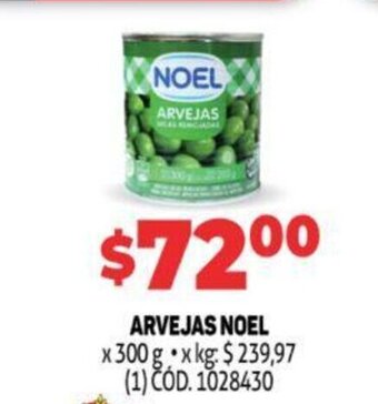 Makro Arvejas noel oferta