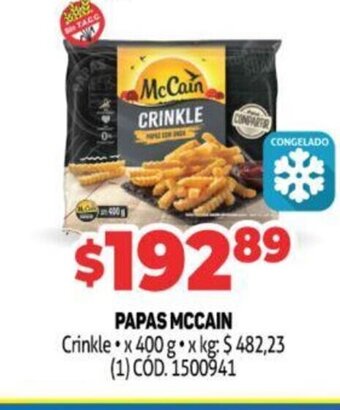 Makro Papas mccain oferta