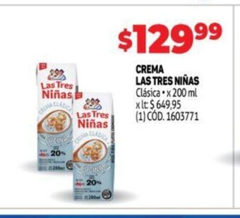 Makro Crema las tres niñas oferta