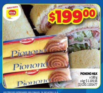 Makro Pionono M&K oferta