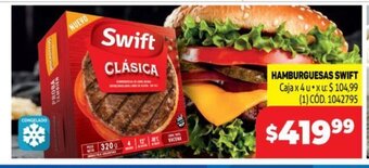 Makro Hamburguesas swift oferta