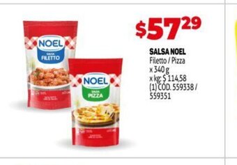 Makro Salsa noel oferta