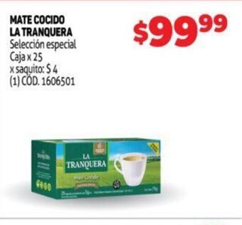 Makro Mate cocido la tranquera oferta