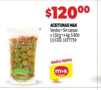 Makro Aceitunas M&K oferta