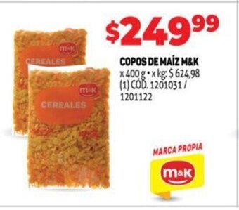 Makro Copos de maiz M&K oferta