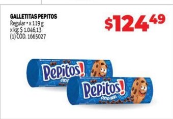 Makro Galletitas pepitos oferta