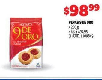 Makro Pepas 9 De Oro oferta